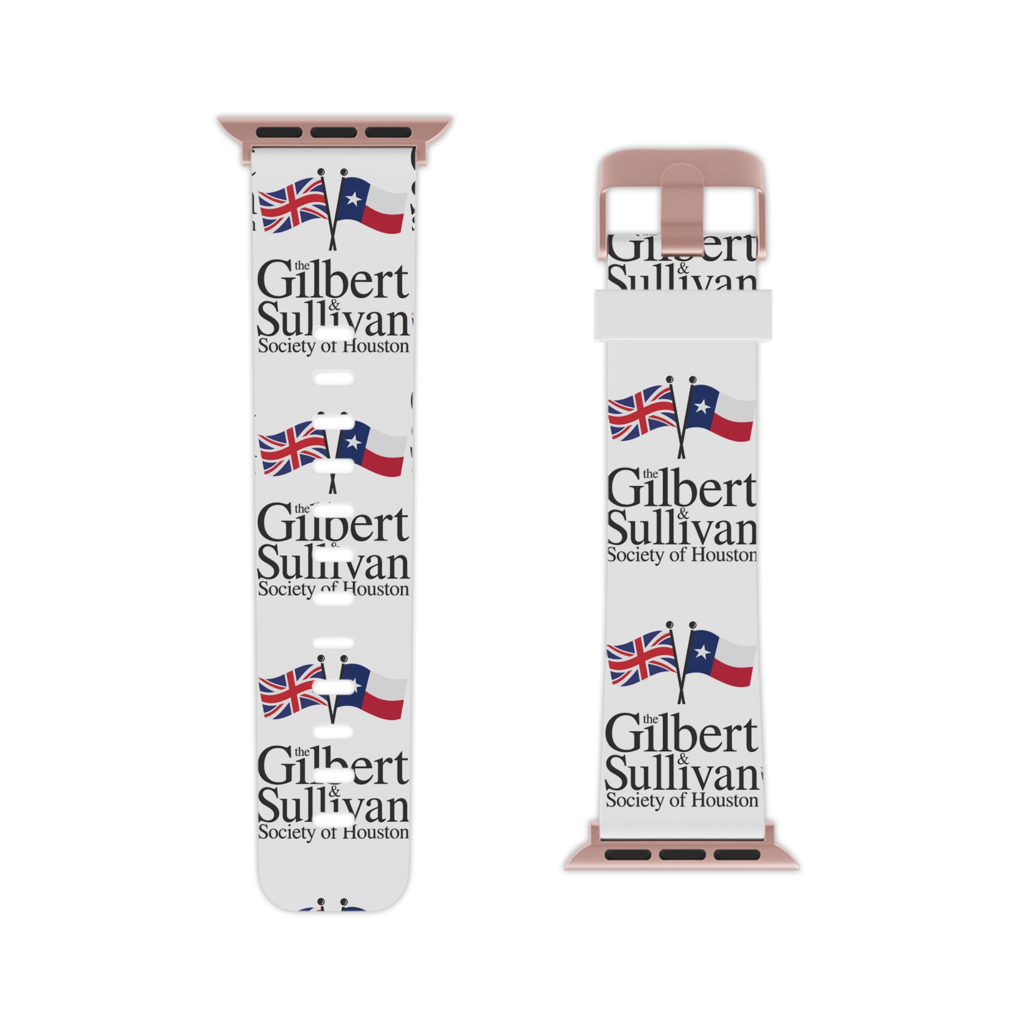 Gilbert & Sullivan Themed Apple Watch Band, Musical Gift, Houston Society Apparel, Unique Accessory for Music Lovers, Fun Holiday Gift - Image 5