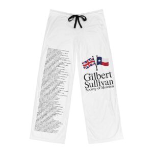 "Nightmare Song" Men's Pajama Pants - Houston Gilbert & Sullivan