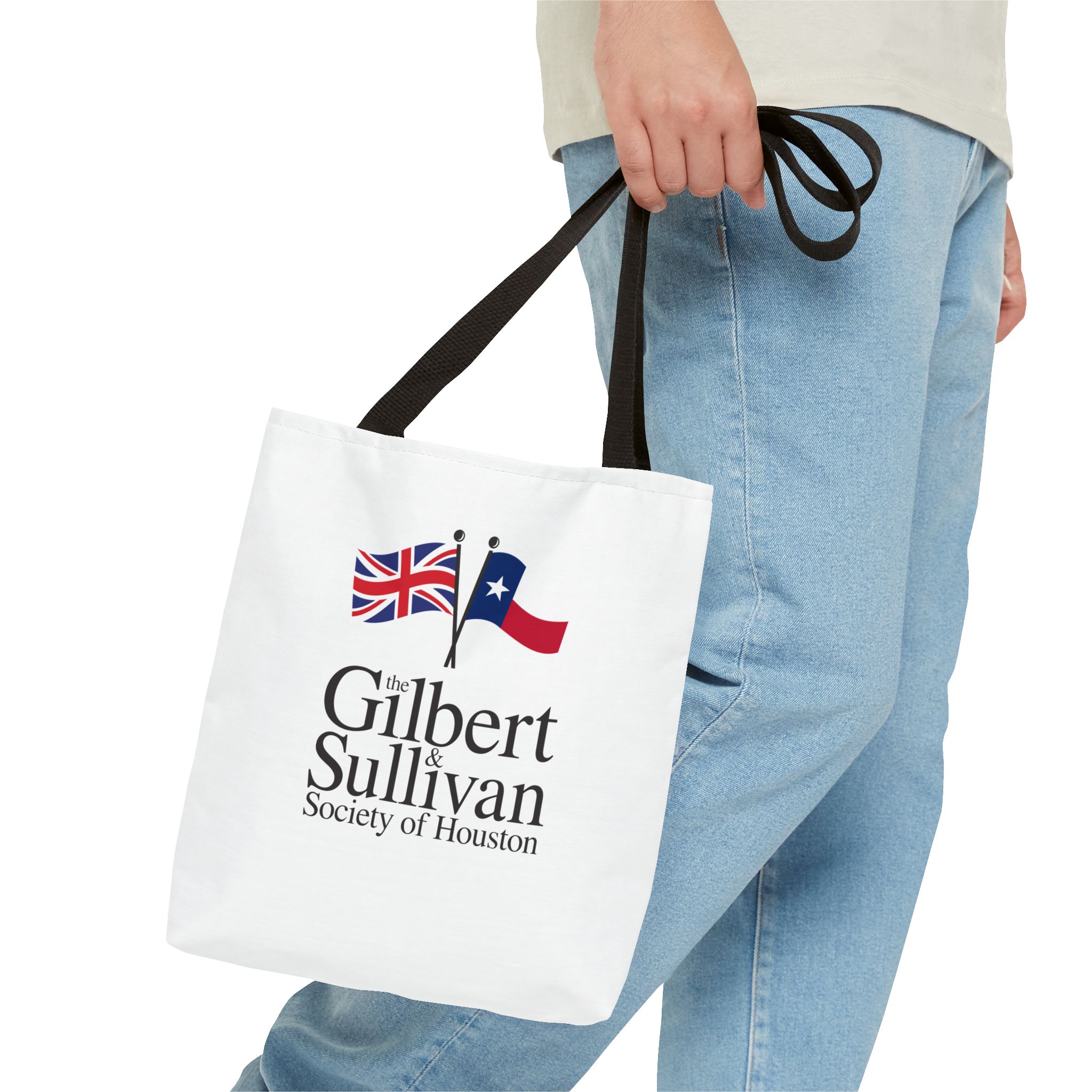 Gilbert & Sullivan Tote Bag | Custom AOP Design | Reusable, Eco-Friendly, Gift for Music Lovers, Perfect for Events, Everyday Use - Image 3